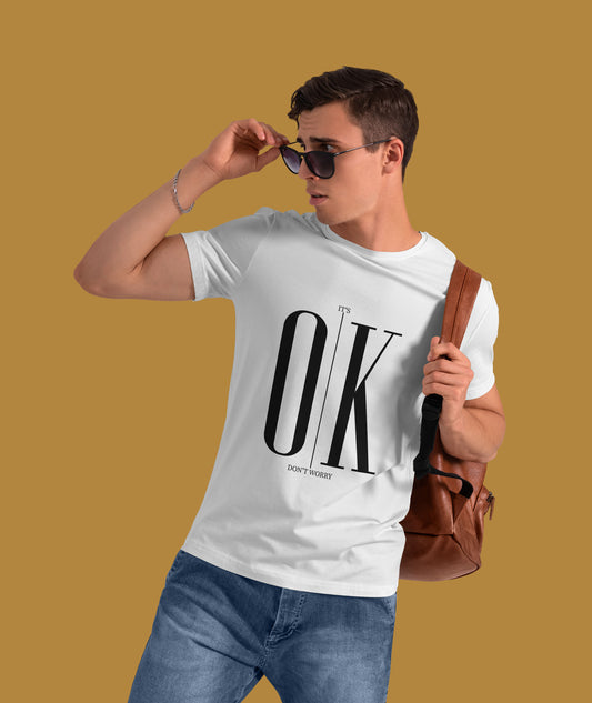 It's Ok Regular Fit Round Neck