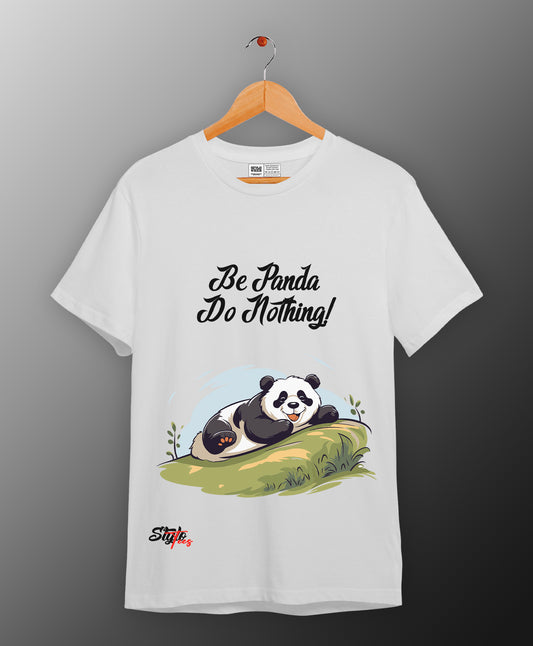 Be Panda Do Nothing Round Neck Regular Fit