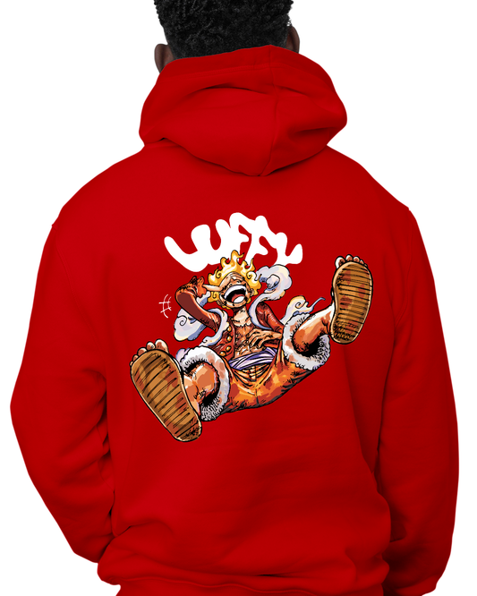 Luffy Premium Red Hoodie