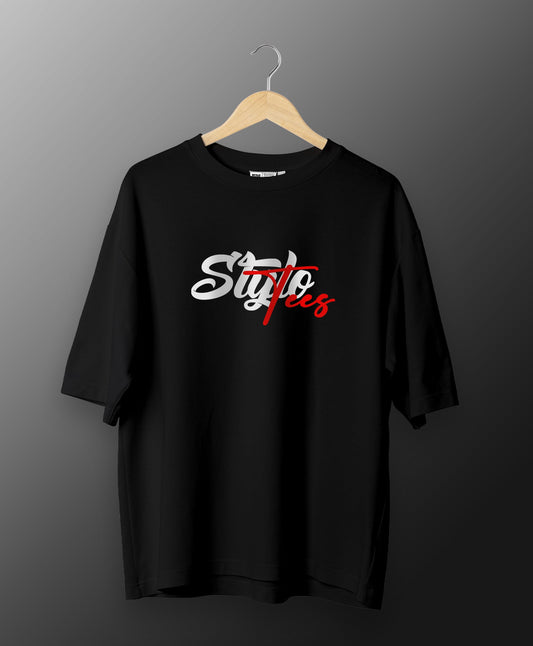 STYLO TEES Oversize Black