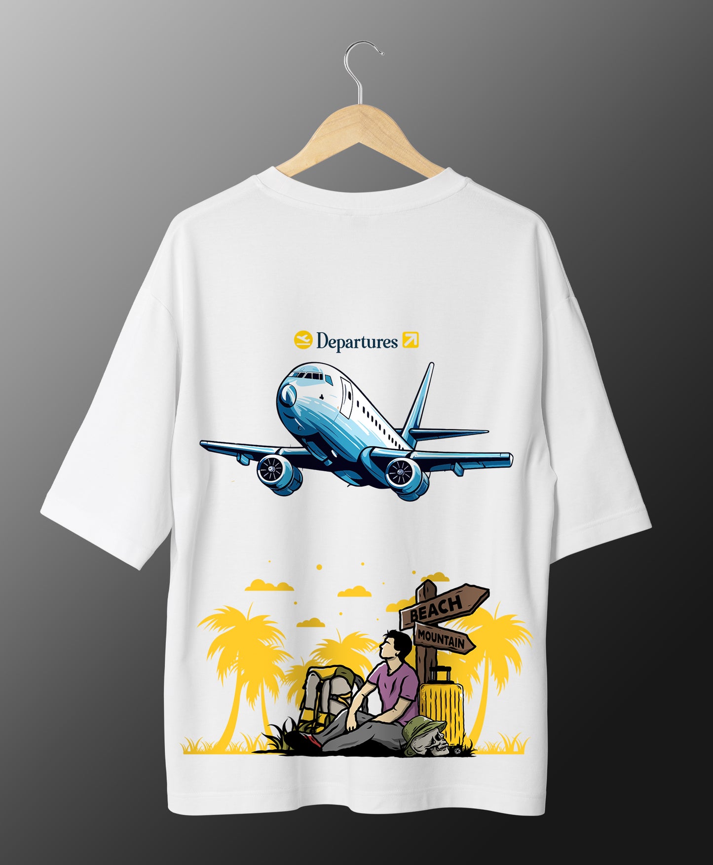 Travelers are Dreamers Unisex Oversize