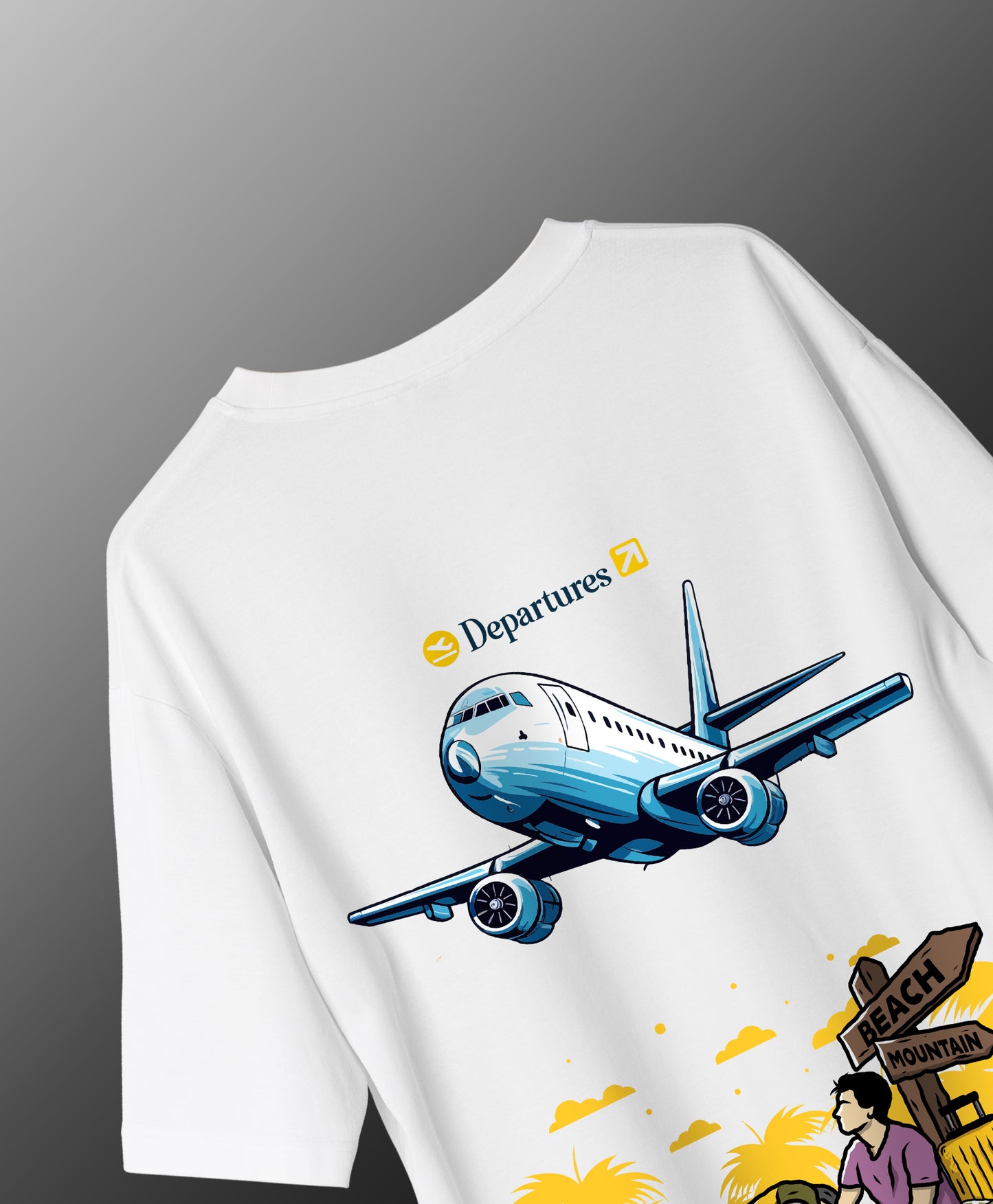 Travelers are Dreamers Unisex Oversize